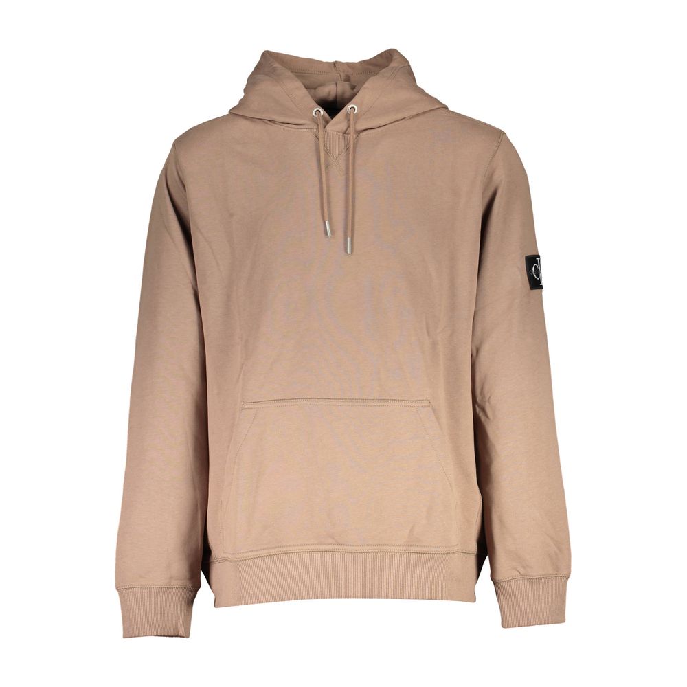 Calvin Klein Brown Cotton Men Sweater $234.00 Calvin Klein Luzworld