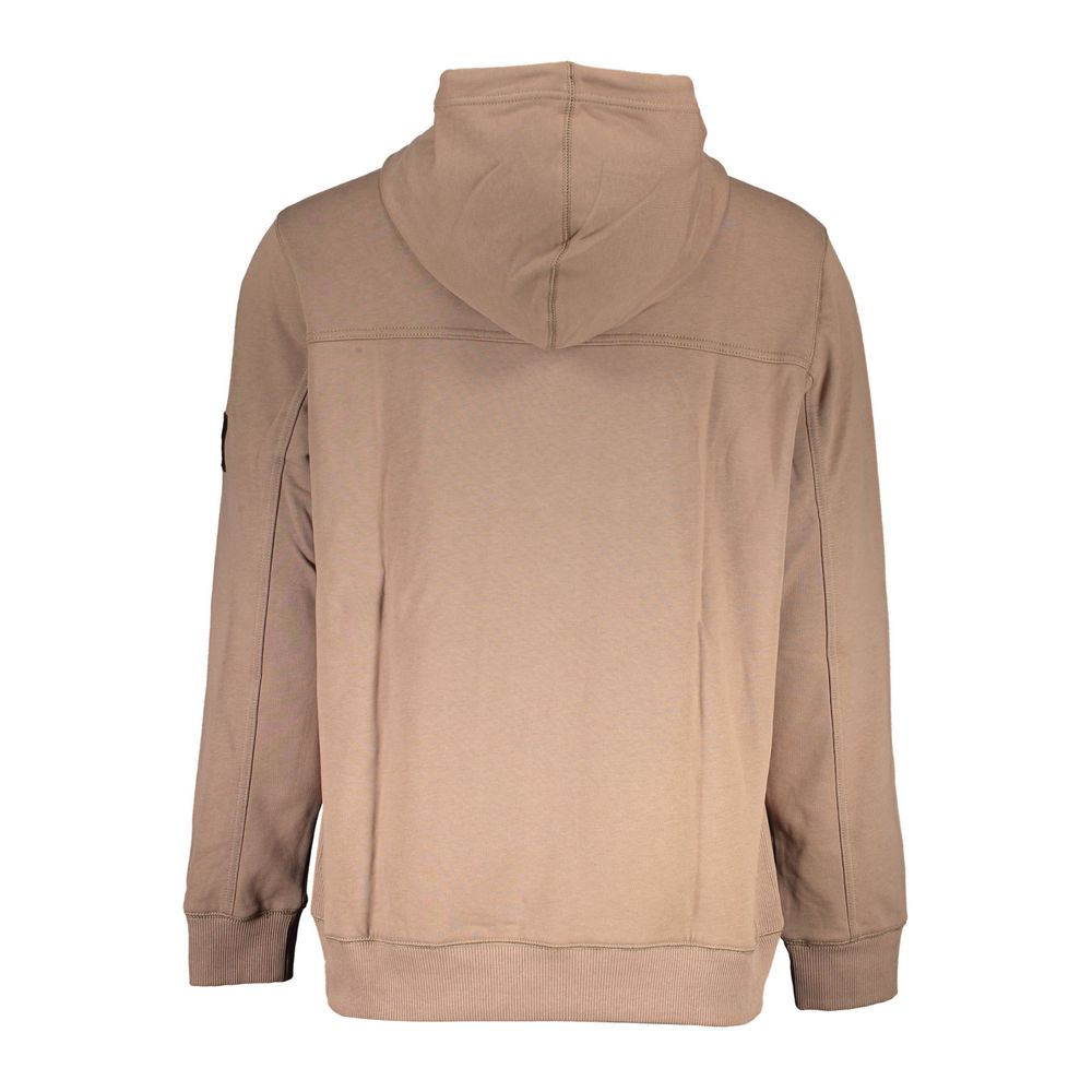 Calvin Klein Brown Cotton Men Sweater $234.00 Calvin Klein Luzworld