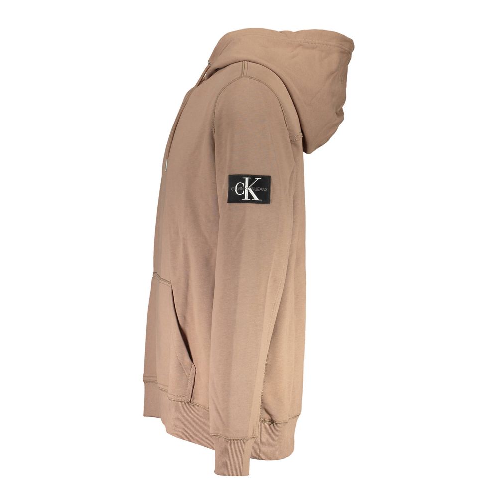 Calvin Klein Brown Cotton Men Sweater $234.00 Calvin Klein Luzworld