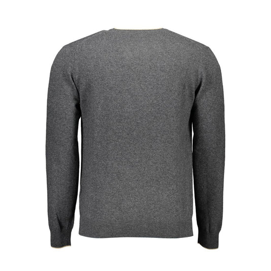 Harmont & Blaine Gray Wool Sweater $295.00 Harmont & Blaine Luzworld