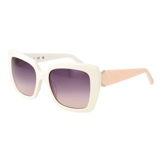 Guess White Women Sunglass $459.00 Guess Luzworld