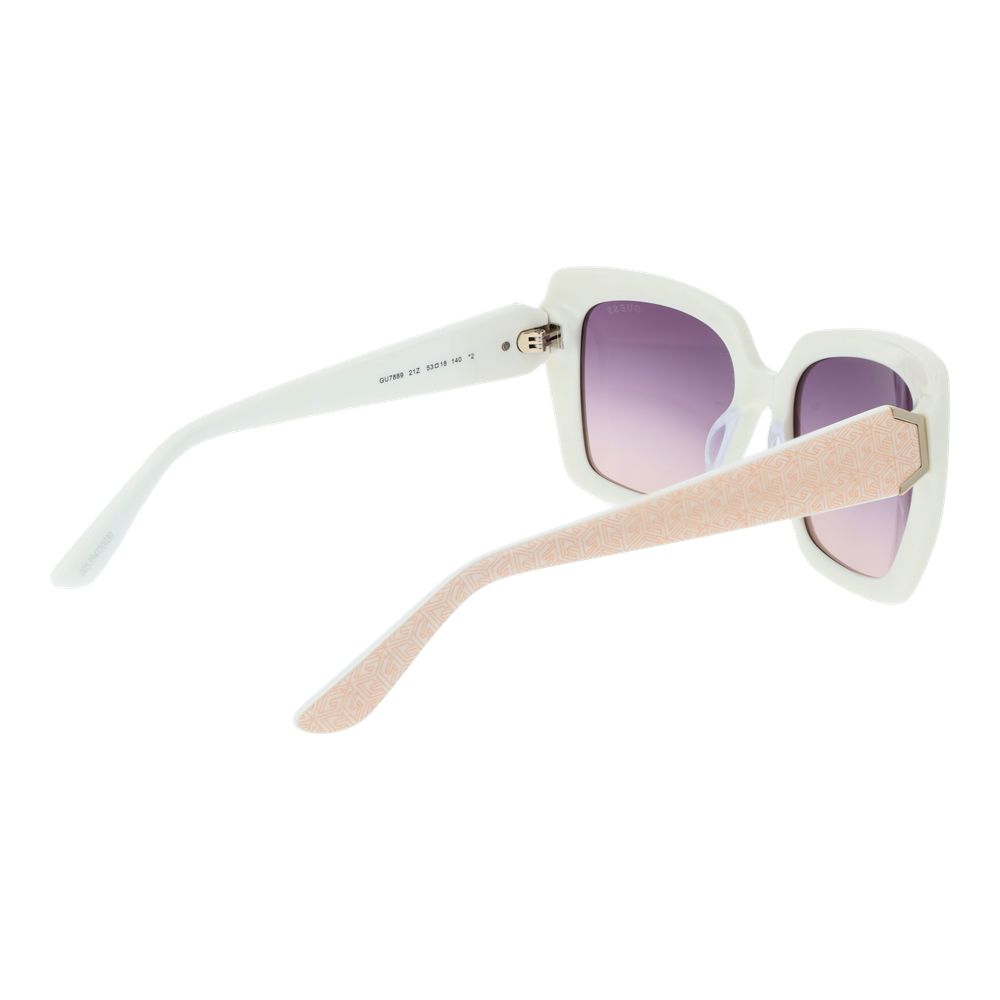 Guess White Women Sunglass $459.00 Guess Luzworld