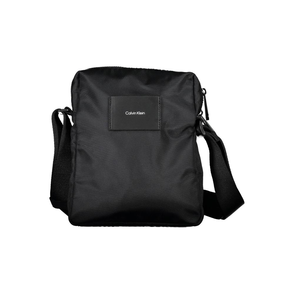 Calvin Klein Black Polyester Shoulder Bag $199.00 Calvin Klein Luzworld