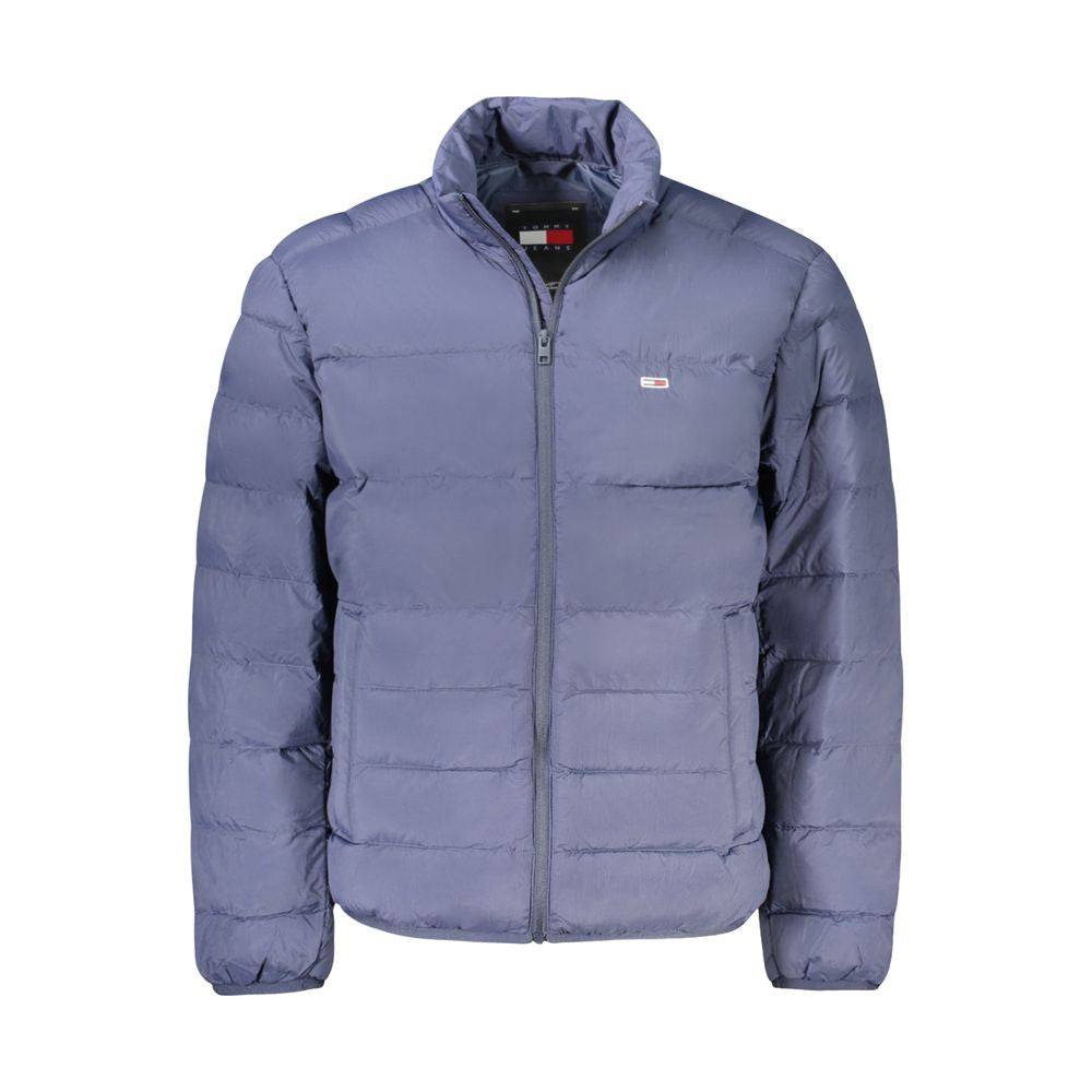 Tommy Hilfiger Blue Polyamide Men Jacket $562.00 Tommy Hilfiger Luzworld