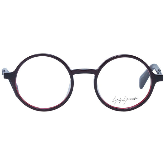 Yohji Yamamoto Red Unisex Glasses Frame $730.00 Yohji Yamamoto Luzworld