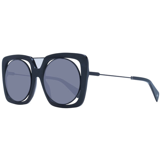 Yohji Yamamoto Black Unisex Sunglass $1131.00 Yohji Yamamoto Luzworld