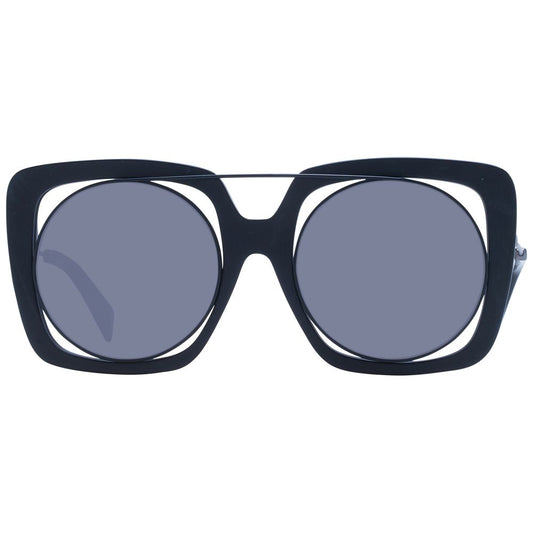 Yohji Yamamoto Black Unisex Sunglass $1131.00 Yohji Yamamoto Luzworld
