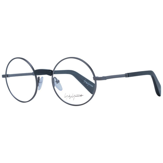 Yohji Yamamoto Gray Unisex Glasses Frame $655.00 Yohji Yamamoto Luzworld