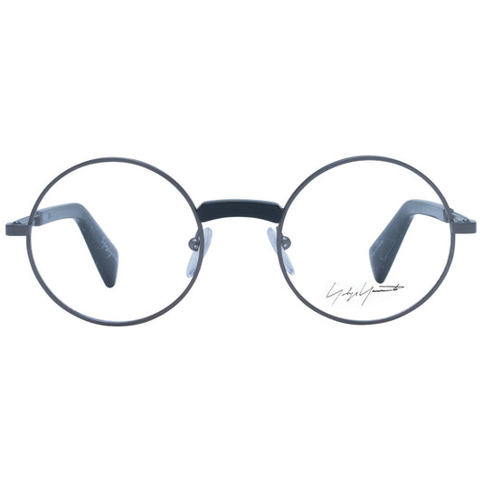 Yohji Yamamoto Gray Unisex Glasses Frame $655.00 Yohji Yamamoto Luzworld