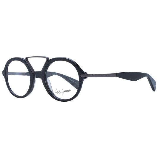 Yohji Yamamoto Gray Unisex Glasses Frame $614.00 Yohji Yamamoto Luzworld