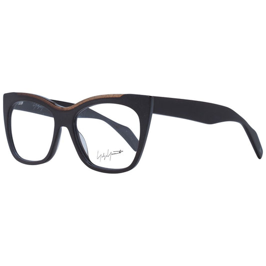Yohji Yamamoto Brown Unisex Glasses Frame $681.00 Yohji Yamamoto Luzworld
