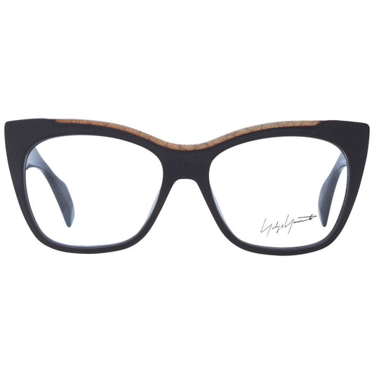 Yohji Yamamoto Brown Unisex Glasses Frame $681.00 Yohji Yamamoto Luzworld