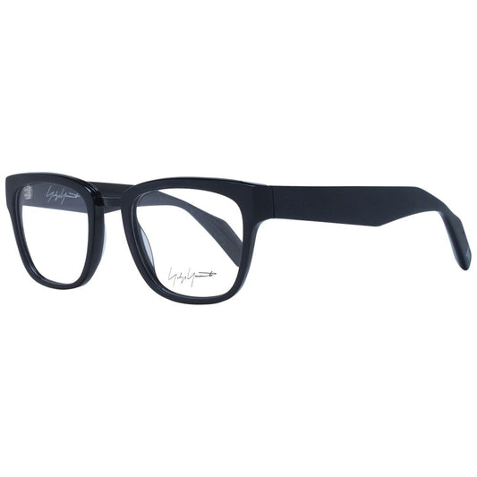 Yohji Yamamoto Black Unisex Glasses Frame $655.00 Yohji Yamamoto Luzworld