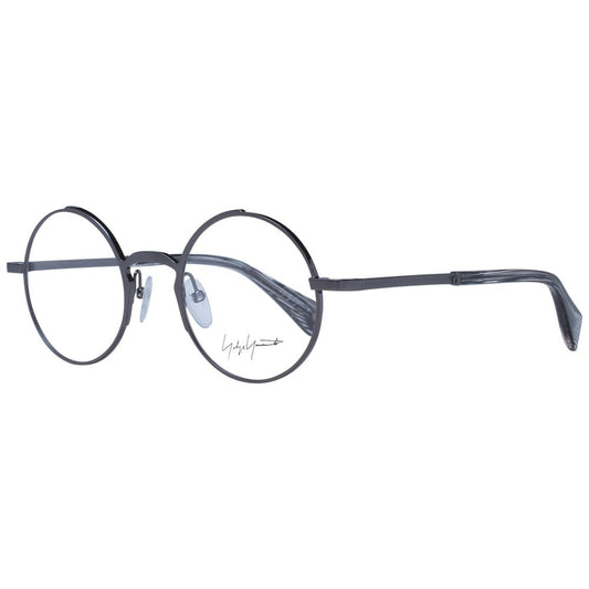 Yohji Yamamoto Gray Unisex Glasses Frame $701.00 Yohji Yamamoto Luzworld