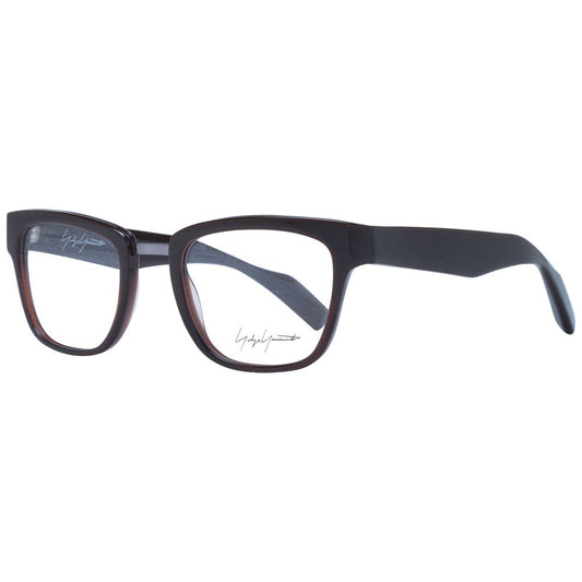 Yohji Yamamoto Brown Unisex Glasses Frame $655.00 Yohji Yamamoto Luzworld