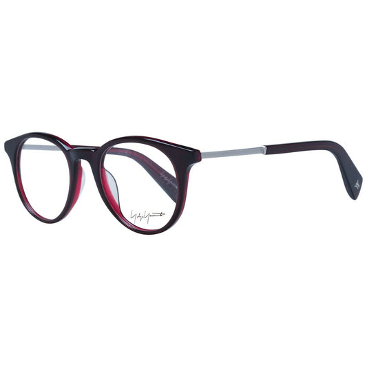 Yohji Yamamoto Red Unisex Glasses Frame $730.00 Yohji Yamamoto Luzworld