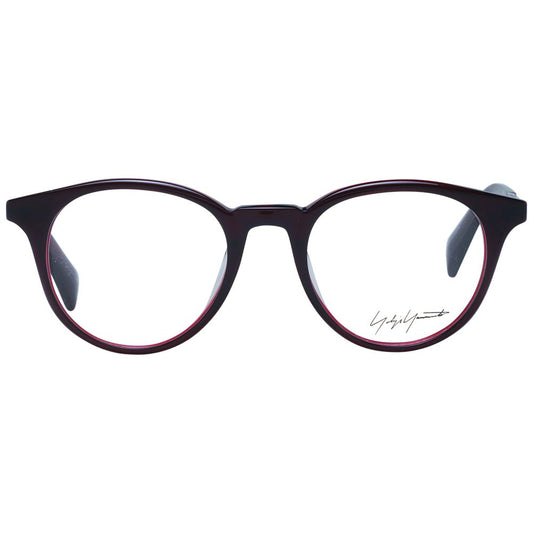 Yohji Yamamoto Red Unisex Glasses Frame $730.00 Yohji Yamamoto Luzworld