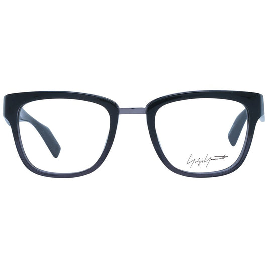 Yohji Yamamoto Gray Unisex Glasses Frame $655.00 Yohji Yamamoto Luzworld