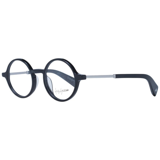 Yohji Yamamoto Black Unisex Glasses Frame $730.00 Yohji Yamamoto Luzworld