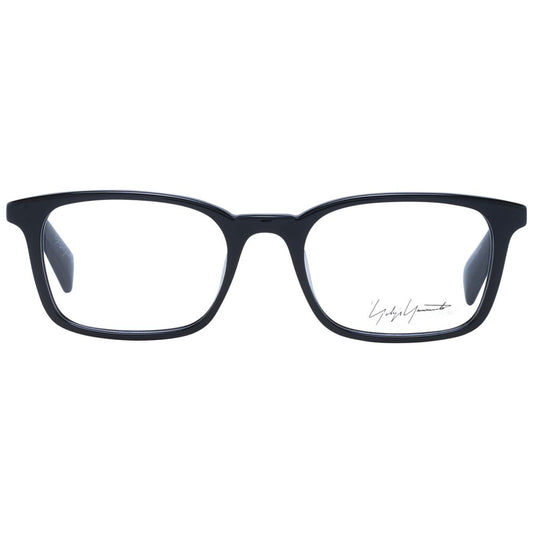 Yohji Yamamoto Black Unisex Glasses Frame $730.00 Yohji Yamamoto Luzworld