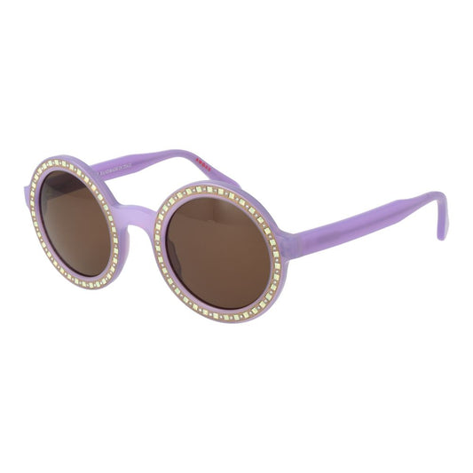 Andy Wolf Purple Unisex Sunglass $620.00 Andy Wolf Luzworld
