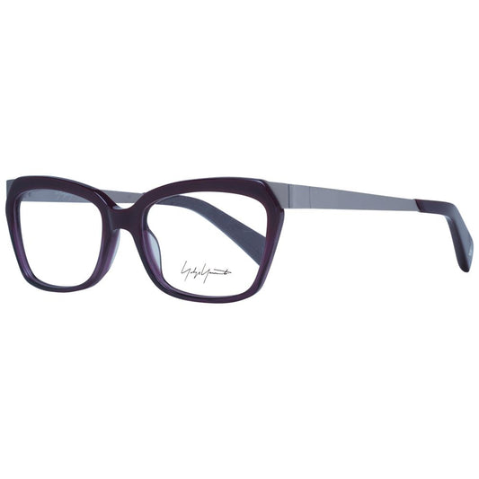 Yohji Yamamoto Purple Unisex Glasses Frame $614.00 Yohji Yamamoto Luzworld