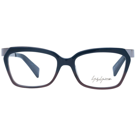Yohji Yamamoto Blue Unisex Glasses Frame $614.00 Yohji Yamamoto Luzworld