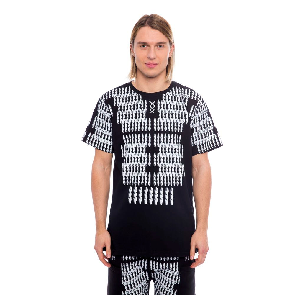 Nicolo Tonetto Black Cotton Men T-Shirt $211.00 Nicolo Tonetto Luzworld