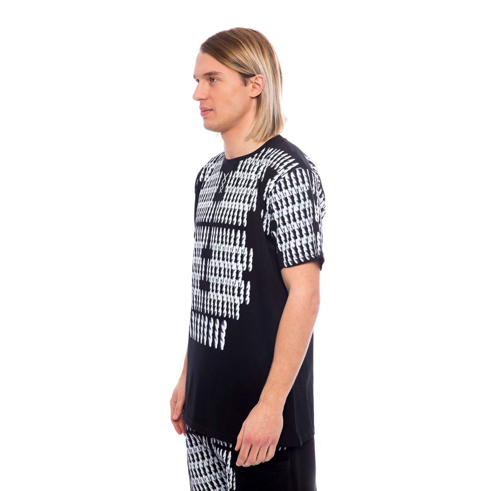 Nicolo Tonetto Black Cotton Men T-Shirt $211.00 Nicolo Tonetto Luzworld