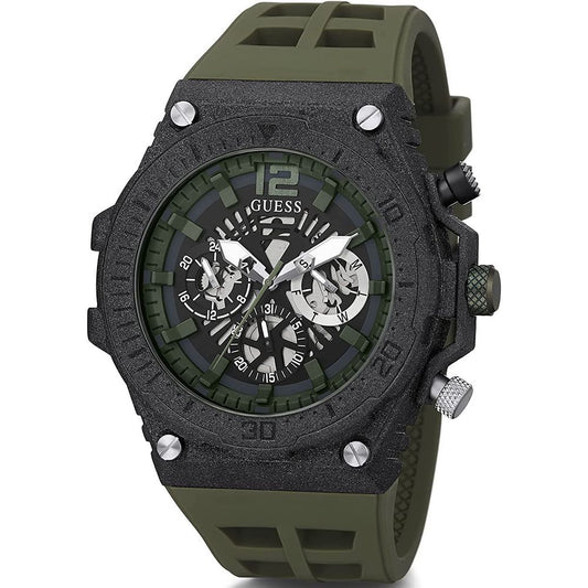 Guess Green Synthetic Watch $509.00 Guess Luzworld