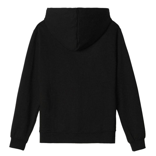 Hinnominate Black Cotton Men's Hooded Sweater $253.00 Hinnominate Luzworld