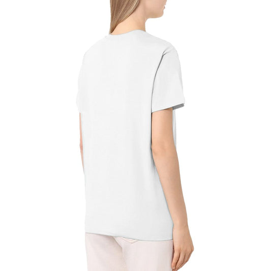 Hinnominate White Cotton Women T-Shirt $133.00 Hinnominate Luzworld