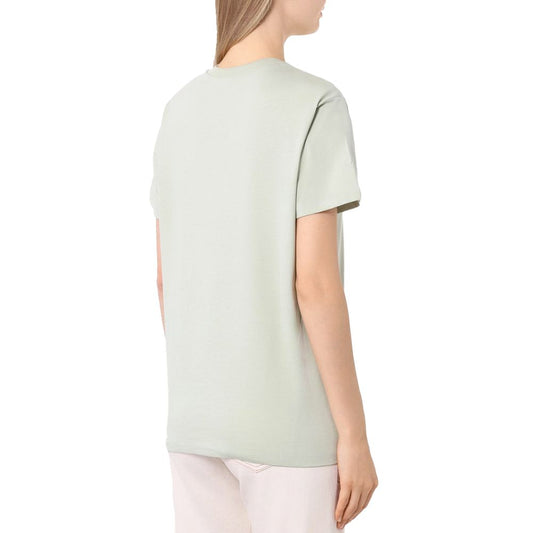 Hinnominate Green Cotton Women T-Shirt $133.00 Hinnominate Luzworld