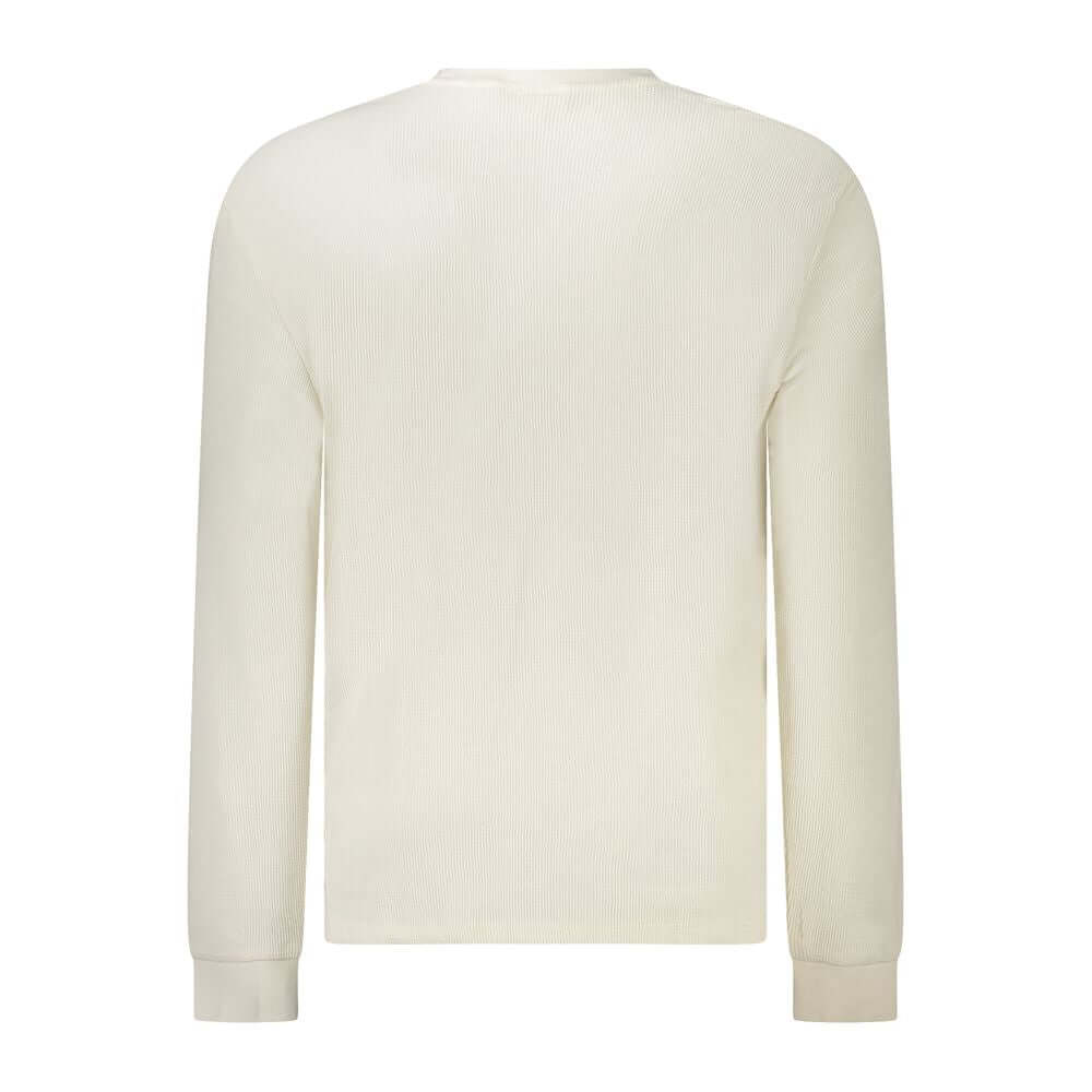 Calvin Klein White Cotton Men Sweater $171.00 Calvin Klein Luzworld