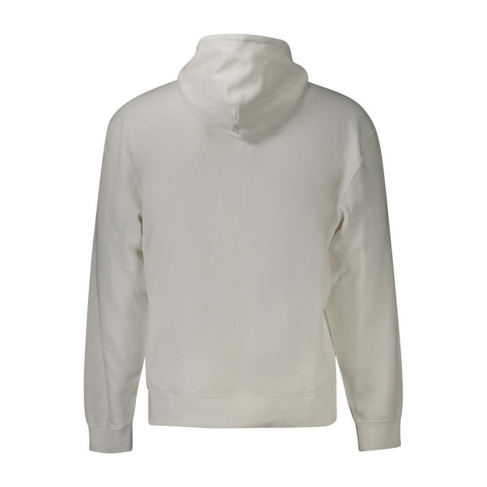 Calvin Klein White Cotton Men Sweater $237.00 Calvin Klein Luzworld