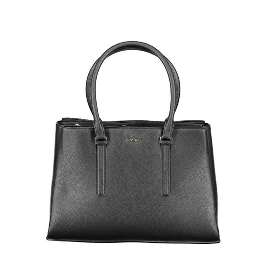 Calvin Klein Black Polyester Handbag $586.00 Calvin Klein Luzworld