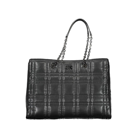 Calvin Klein Black Polyester Handbag $586.00 Calvin Klein Luzworld