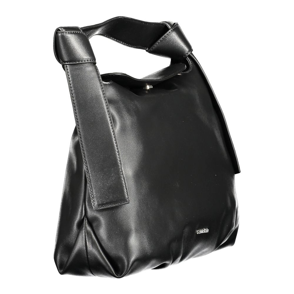 Calvin Klein Black Polyester Handbag $528.00 Calvin Klein Luzworld