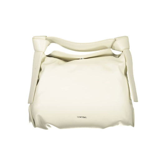 Calvin Klein Beige Polyester Handbag $528.00 Calvin Klein Luzworld