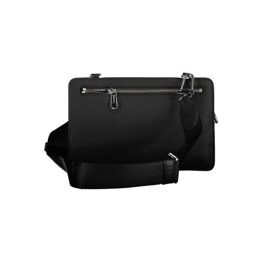 Calvin Klein Black Polyester Shoulder Bag $215.00 Calvin Klein Luzworld