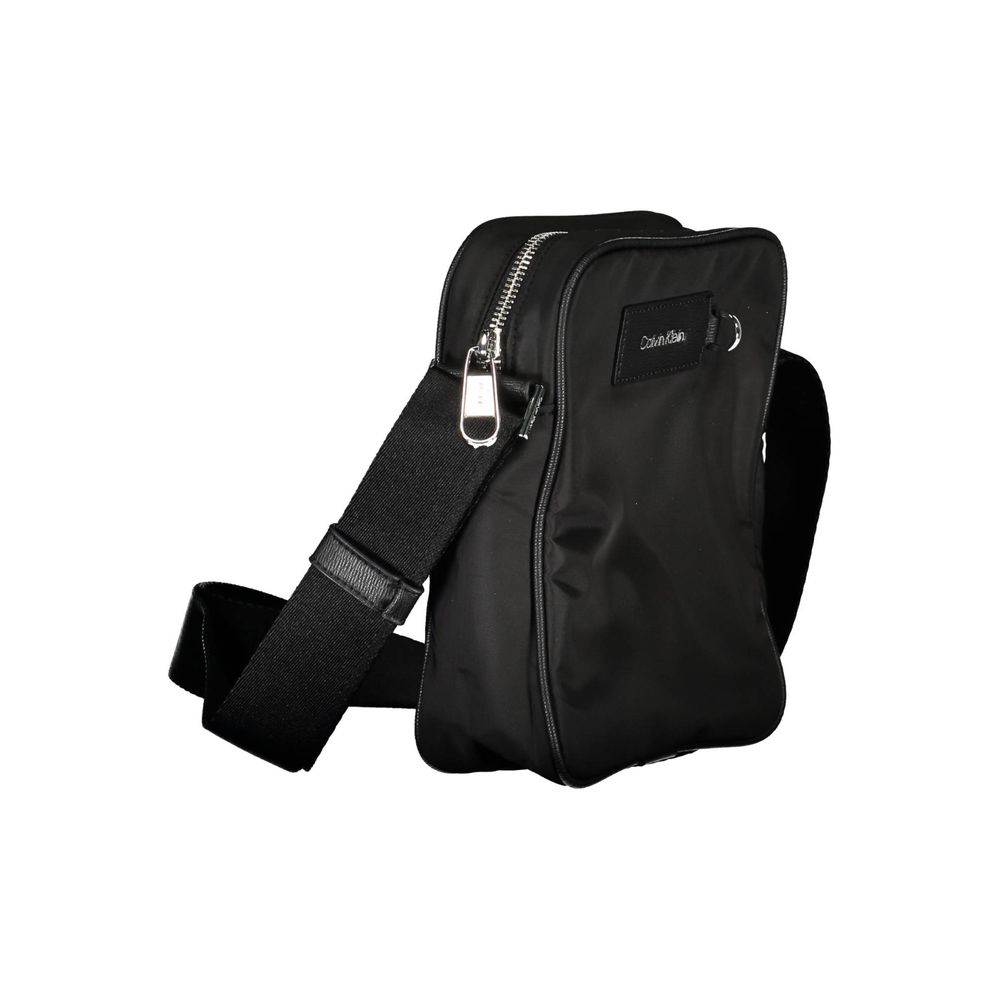 Calvin Klein Black Polyester Shoulder Bag $215.00 Calvin Klein Luzworld