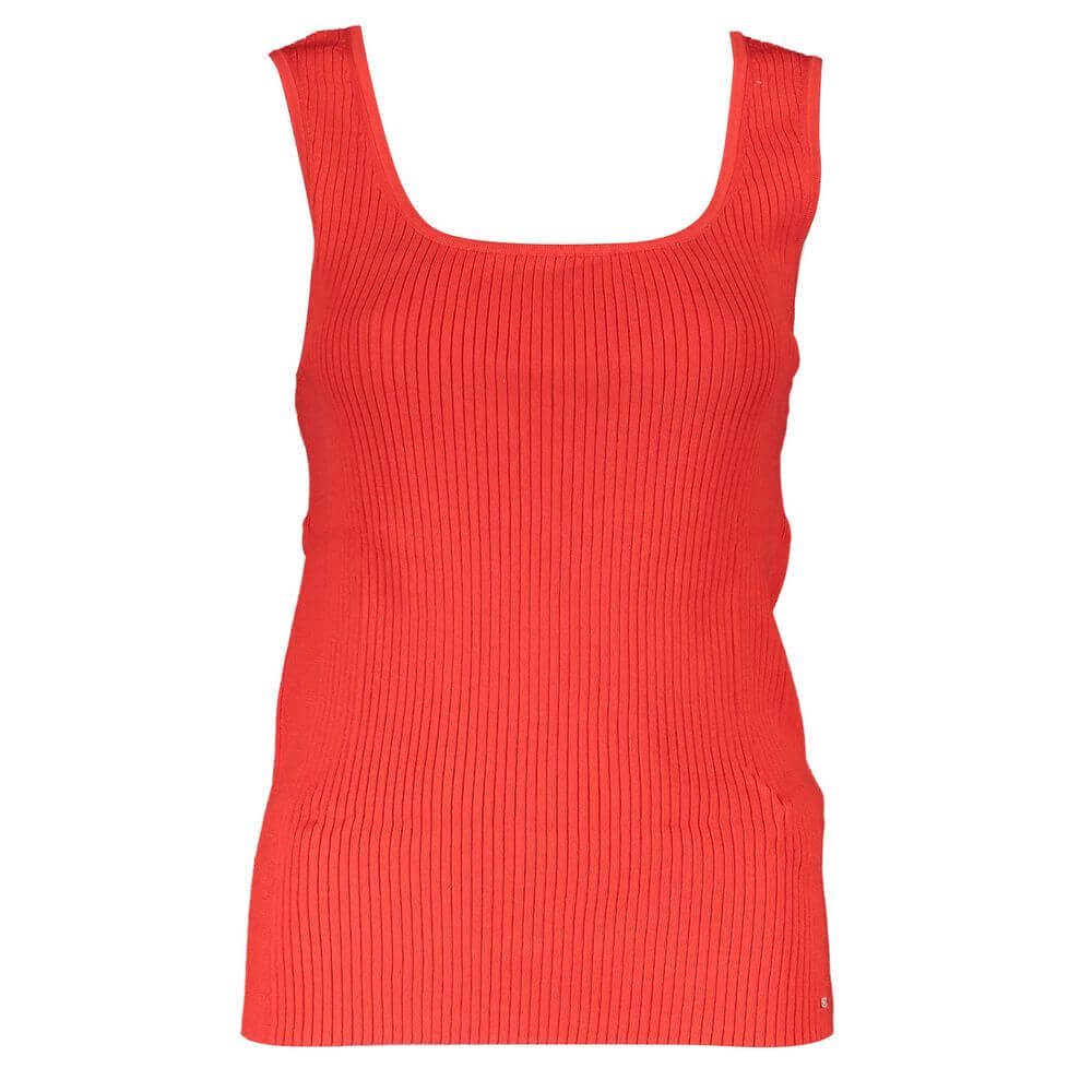 Tommy Hilfiger Red Modal Women Tank Top $265.00 Tommy Hilfiger Luzworld