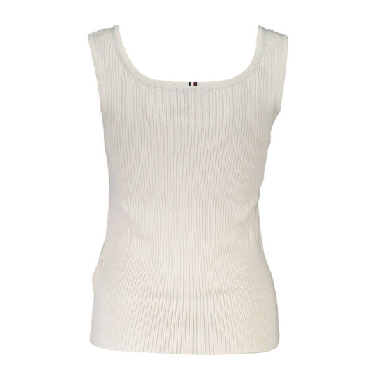 Tommy Hilfiger White Modal Women Top $265.00 Tommy Hilfiger Luzworld