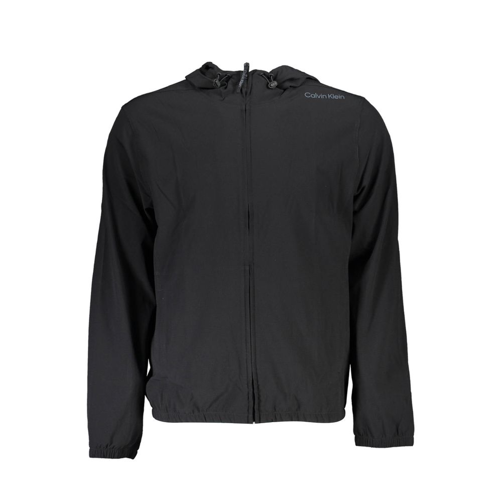 Calvin Klein Black Polyester Men Sweatshirt $265.00 Calvin Klein Luzworld
