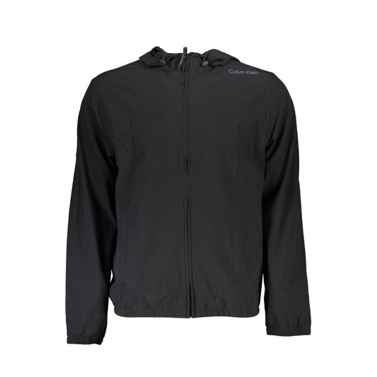 Calvin Klein Black Polyester Men Sweatshirt $265.00 Calvin Klein Luzworld