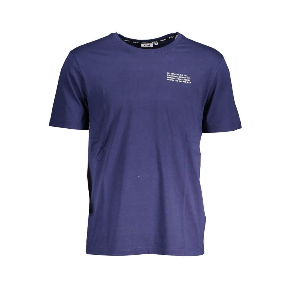 Fila Blue Cotton T-Shirt $133.00 Fila Luzworld