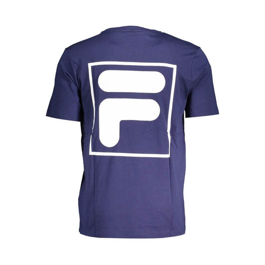 Fila Blue Cotton T-Shirt $133.00 Fila Luzworld