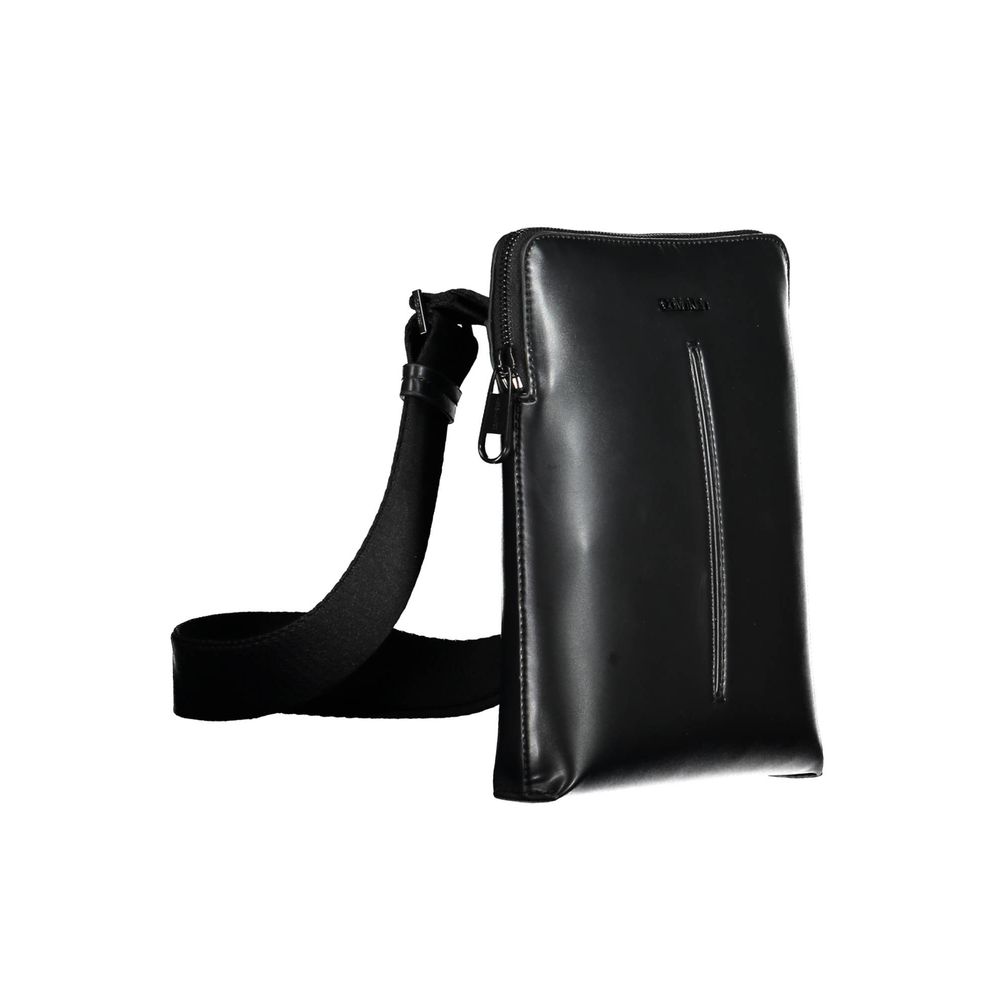 Calvin Klein Black Polyester Shoulder Bag $232.00 Calvin Klein Luzworld