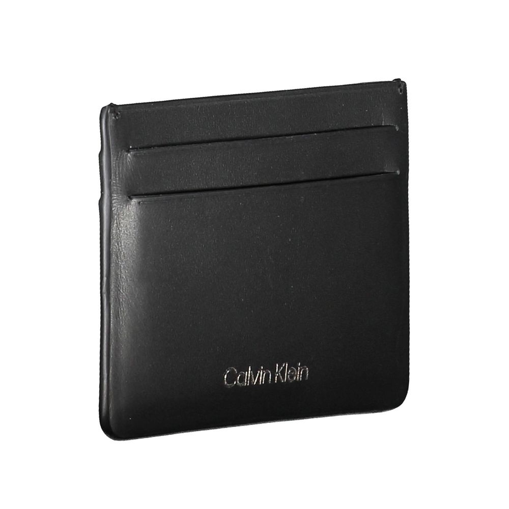 Calvin Klein Black Leather Wallet $144.00 Calvin Klein Luzworld