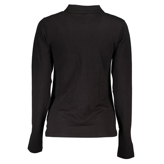 Tommy Hilfiger Black Cotton Polo Shirt $265.00 Tommy Hilfiger Luzworld